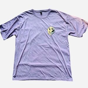 SHEIN Lavender Tee with Fun Graphic